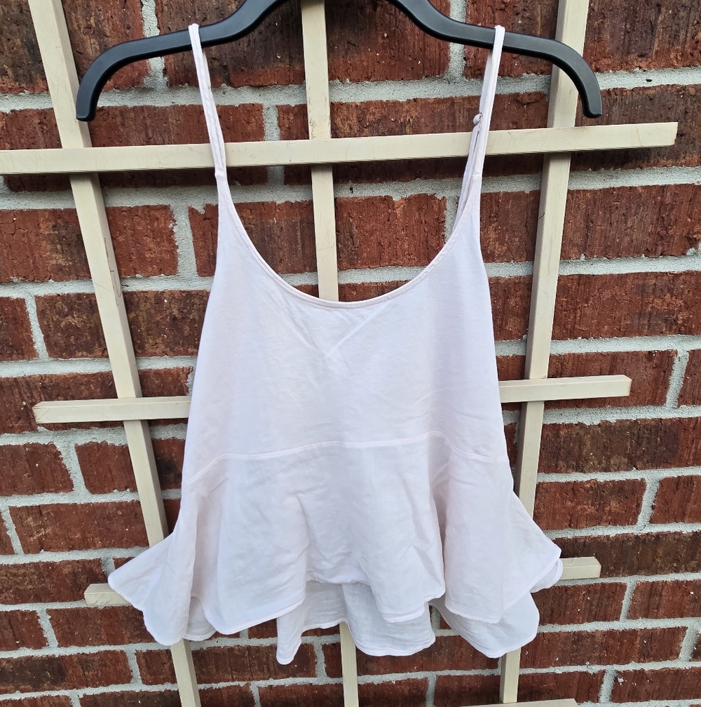 Skin Organic Pima Cotton Pink size S Tank Top